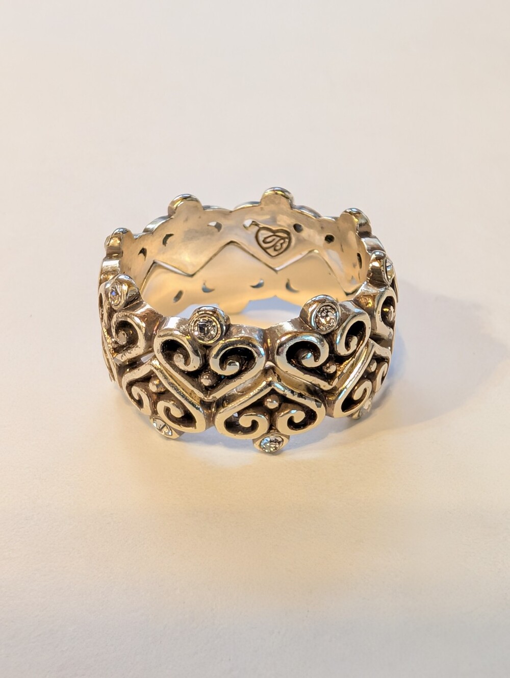 Brighton Stackable Jearts ring - Picture 4 of 5